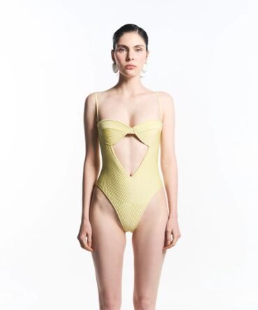 BOA LIME YELLOW ONEPIECE