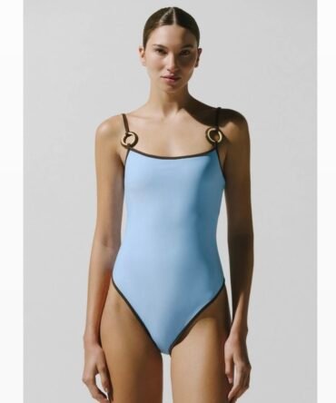 Asia One piece blue moca