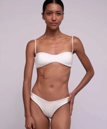 Bikini Bandeau White