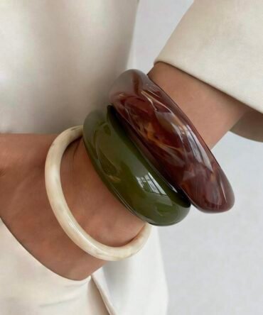 Pulseras gruesas