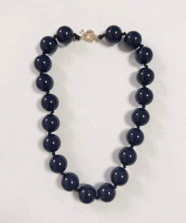Pulsera azul mate
