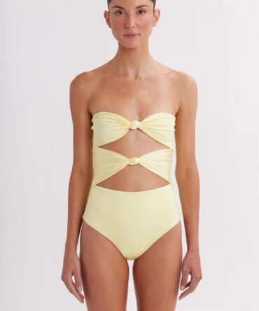 One-Piece Swimsuit Adelaide Butter